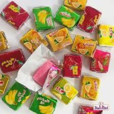 تافی چهارگوش میوه فله آیدین